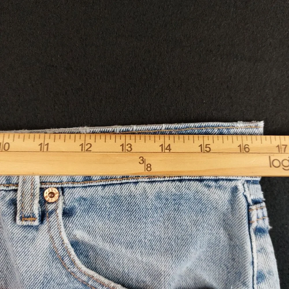 Vintage Levis 550 Relaxed Fit Jeans Men's 34x30 (33x29) Natural Fade 90's